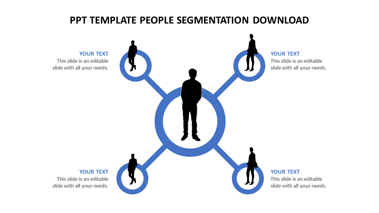 PPT Template People Segmentation Download PowerPoint Slides